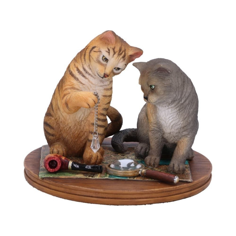 Purrlock Holmes Cats Figurine by Lisa Parker