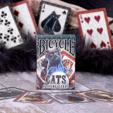 Cats Playing Cards by Lisa Parker