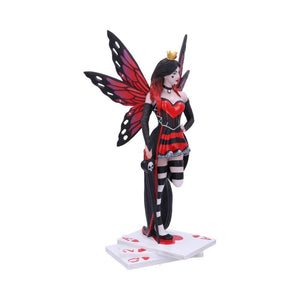 Wonderland Fairies Queen of Hearts Red Card Premium Figurine