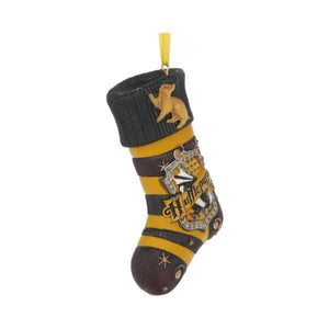 Harry Potter Hufflepuff Stocking Hanging Festive Ornament