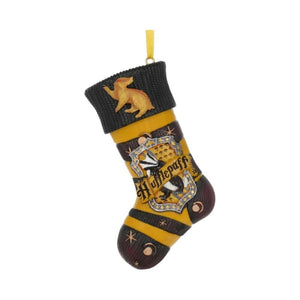 Harry Potter Hufflepuff Stocking Hanging Festive Ornament