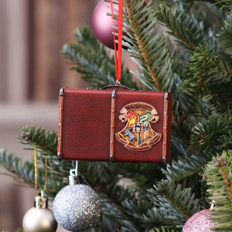 Harry Potter Hogwarts Suitcase Trunk Hanging Ornament