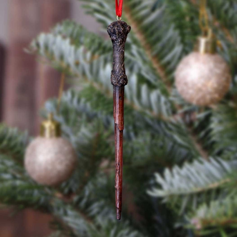 Harry Potter Harry's Wand Hanging Festive Decorative Ornament