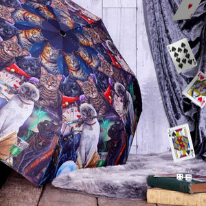 Magical Cats Umbrella by Lisa Parker
