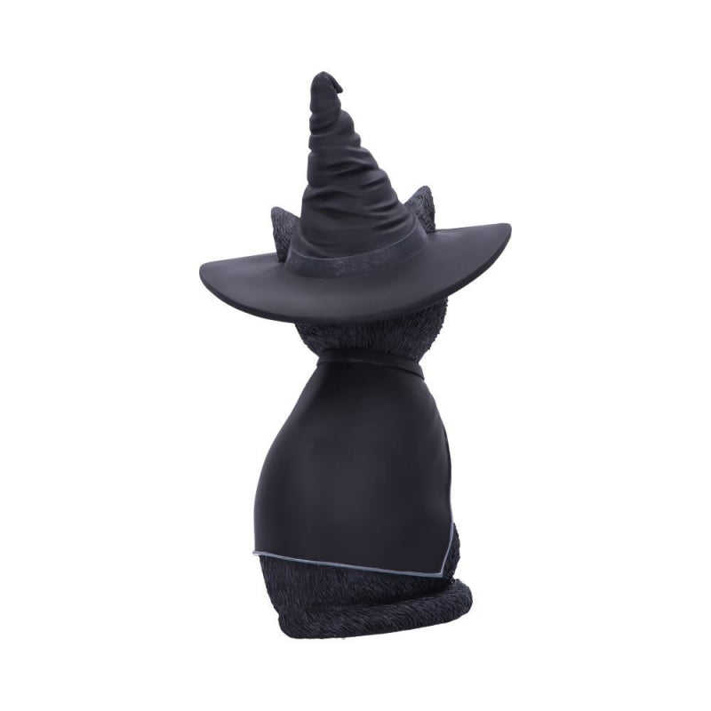 Large Purrah Witch Cat Figurine