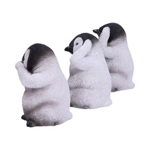 Three Wise Penguins Figurines