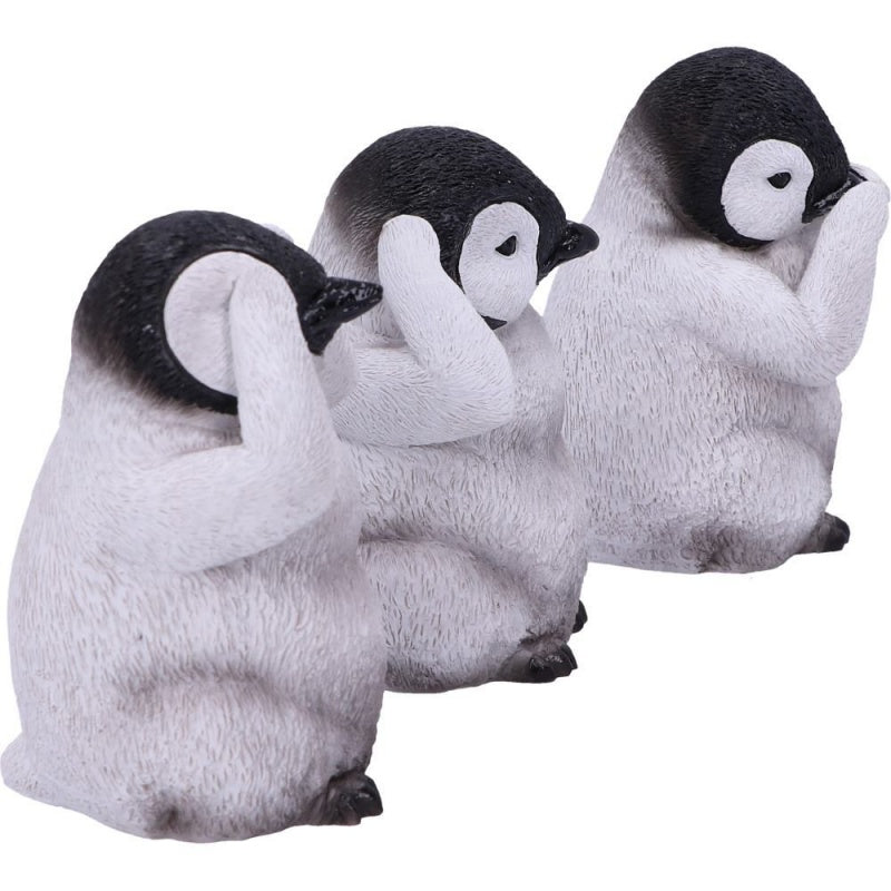 Three Wise Penguins Figurines
