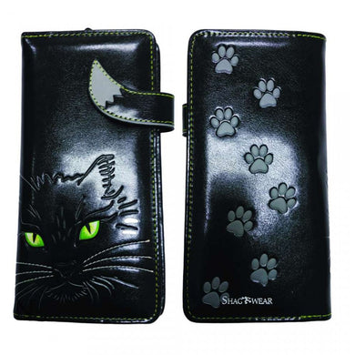 Lucky Cat Embossed Purse
