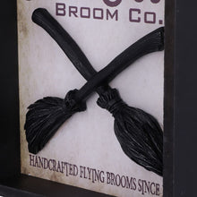 Hocus Pocus Broom Co Witches Picture Frame Wall Plaque