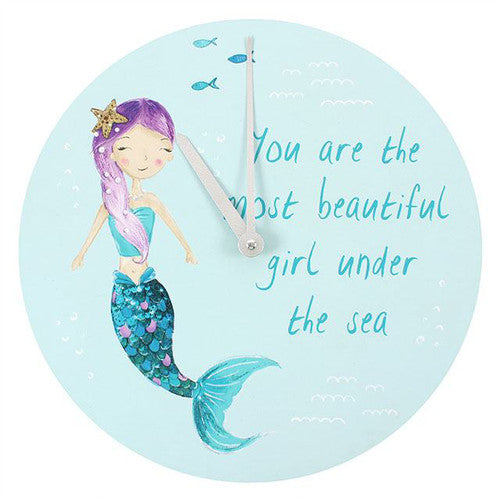 Mermaid Clock