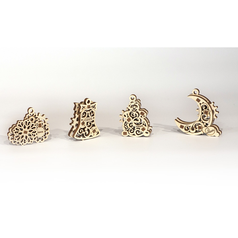 U-Fidgets-Gearsmas - Set of 4 models