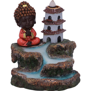 Zen Temple Buddha River Backflow Incense Cone Burner