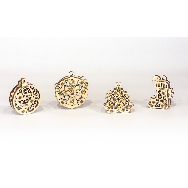 U-Fidgets-Happy New Gear - Set of 4 models