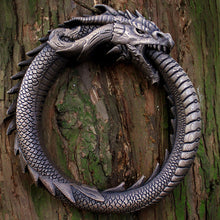 Ouroboros Sculpted Wall Hanging Artefact by Anne Stokes
