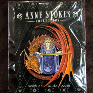 The Truth Enamel Pin by Anne Stokes