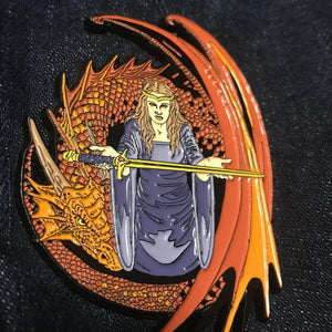 The Truth Enamel Pin by Anne Stokes