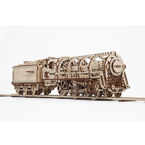 UGears 460 Steam Locomotive with Tender