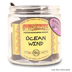 Ocean Wind Backflow Cones by Wild Berry