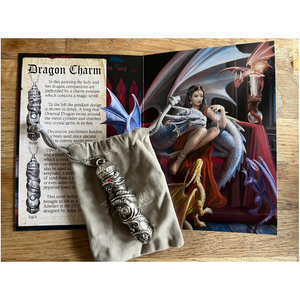 Dragon Charm Pendant Artefact by Anne Stokes