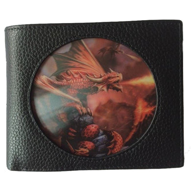Fire Dragon 3D Lenticular Wallet by Anne Stokes