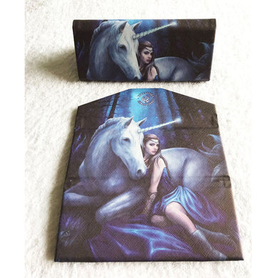 Blue Moon Glasses Case by Anne Stokes