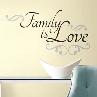 Family is Love Wall Stickers